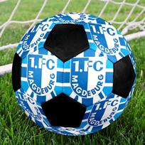 Magdeburg FC Soccer Ball Size 5 Colorful Machine Stitched PVC Competition Ready Durable High-Bounce