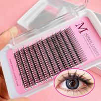Comic 0.07mm Easy Anime Spire Lashes Matte Natural Vegan Cruelty-Free Animal Lash Extension Wholesale Custom Lash Trays regular box&6 mm&J&0.03 mm juoda
