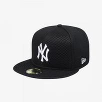New Era New York Yankees Spacer Mesh Fitted Cap Black 15206381 BLACK/714