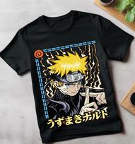 Naruto T-Shirt Madara Uchiha T-Shirt Manga Strip Anime Manga Shirt Graphic Tee S