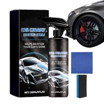 Automobilio vaškas Keraminė danga Keraminė danga 120ml Veiksmingas automobilio valiklis purškalas ilgalaikei apsaugai raudona