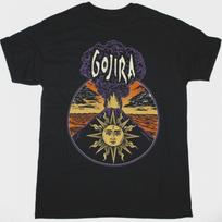 GOJIRA MAGMA SUN NEW BLACK T SHIRT XXL
