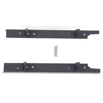 BCD1 2Pcs Carbon Steel Black For Land Rover Defender 90 110 130 2004-2018 Car A-pillar Spotlight Brackets LED Work Bracket Accessorie juoda