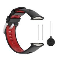 Silica Strap Compatible for Polar Vantage V2 Waterproof Bracelet Durable for Smart Watch Fashion Band Belt Sports Wristb black