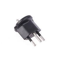 Black Plug Travel Adapter Europe German To  Plugs 10A 250V Power Plug EU To Switzerland Electrical Plug Adapter juoda