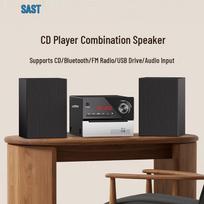 SAST PDVD-929A All-in-One Desktop CD DVD Bluetooth Player CN plug (adapter included)