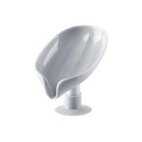 Mėlyna muilo dėžutė Kūrybinis nusausinamasis muilo laikymo stovas Punch Nemokamas siurbimo puodelis Suasmenintas mielas buitinės lentynos vonios kambario artefaktas 1PCS pilka