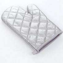 1/2pcs Convenient Anti-scalding Microwaved Silver-coated Wear-resistant Cooking Mittens for Picnic Insulation Mitts 1pc sidabras