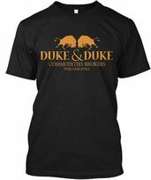 Duke Funky and Commodities Brokers Philadelphia T-Shirt Made in USA S-5XL 4XL