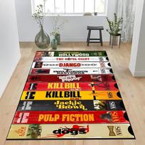 Nostalginiu retro stilu kilimas Siaubo filmų tematikos kilimas moderniam kino kambariui dekoruoti Kilimas Neslystantis kilimas Populiarus meno kilimas INS 40x60cm