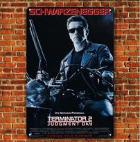 Terminator 2 Judgement Day Movie Metal Poster  Tin Sign Size 20x30cm 8x12  aluminum aluminum 20x30cm
