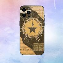 H-hamilton Musical Lyrics   Phone Case  For iPhone17,16,15,14,13,12,11 Plus,Pro Max Soft Black Cover iPhone15pro