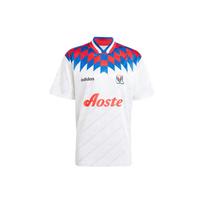Adidas Olympique Lyonnais Futbolo Marškinėliai Vyriški Balti Vidutinio Prigludimo Tiesūs IM8518 S