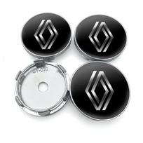XTPL8 For Renault Clio Laguna 2 Megane 2 3 Duster Logan Captur 4Pcs 60mm Car Wheel Center Hup Caps Wheel Cover Accessories