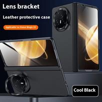 For Huawei Honor Magic V3 Case with Magnetic Hinge Protection  Screen Protector Kickstand Leather Shockproof  Case VS3 For Honor Magic V3&Opp Bag&Case & Screen Protector juoda