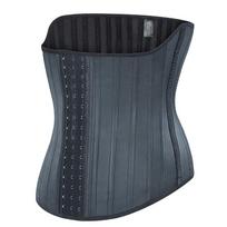 25 Steel Bone Latex Waist Trainer Shapewear Slimming Belt Waist Cincher Body Shaper Girdle Workout Tummy Control Corset Women Xxs juoda