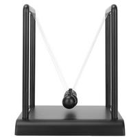 Black Physics Science Toy Steel Construction Swinging Pendulum Ball  Office Decor