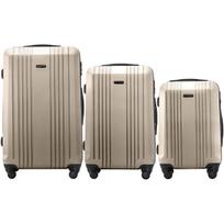 Komplet 3 Walizek Wings Kestrel Champagne