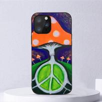 Keistas Trippy Mushroom Psychedelic Art telefono dėklas, skirtas iPhone 11 12 Mini 13 14 Pro Xs Max X 8 7 6s Plus 5 Se Xr Shell iPhone11PRO