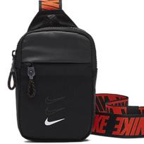 Nike Poliesterio Per Petį Nešiojama Rankinė Sling Bag Įprasta Unisex Juoda Laisvalaikio BA5904-010 juoda
