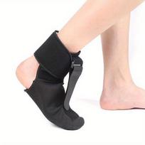 1PC Adjustable Plantar Fasciitis Night Foot Splint Drop Orthotic Brace Elastic Dorsal Night Splint Foot Rehabilitation Stretch Strap L juoda