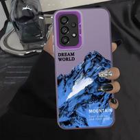 Case for Samsung Galaxy A36 A13 A14 A21s A23 A17 A11 A12 A26 A31 A15 A16 A32 A34 A24 A25 A35 Phone Cover Snow Mountain Galaxy A16