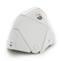 MUJI Folding Wide x Deep x 15cm High Helmet, White, MJ-FH2, 44913314, 28.5cm 20.8cm balta