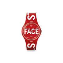 SWATCH Women's Red Watch SUOR115 SUOR115 Red