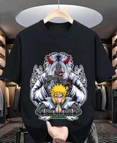 Jiraiya Shirt Naruto Shippuden Itachi Madara Anime Unisex Tee T-Shirt cartoon L