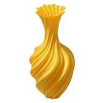 3D Printed Spiral Vase, Modern Minimalist Flower Pot for Dry Flowers, Nordic Art Decor for Home Shelf, Creative Gift Ideas auksinė