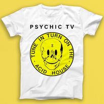Psychic TV Tekno Acid Beat Punk Rock New Wave Music Gift Tee Tshirt 2097 XXXXL