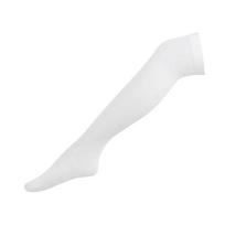 Knee Socks Over Knee Thigh High Sexy Stocking Long Cotton Stockings Black White Skinny Stockings