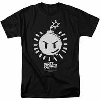 Scott Pilgrim VS. The World Sex Bob OMB Logo T-shirt Mens Licensed Movie Black S