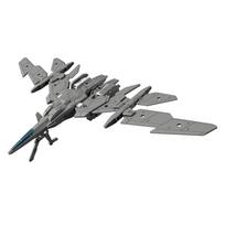 BANDAI SPIRITS 30MM Exa Vehicle Fighter Scale Plastic Model Kit (Air Ver.) [Gray] 1/144 Pre-colored pilka spalva