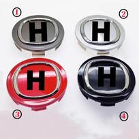 4 vnt./stal. H emblema 69MM automobilio rato centrinis stebulės dangteliai ženklelio priedai, skirti CRV CIVIC FIT ACCORD JADE 4 black
