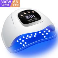 300W Professional Nail Lamp For Manicure 66LEDS Gel Polish Drying Machine with Auto Sensor Professional Manicure Salon Tool EU Plug