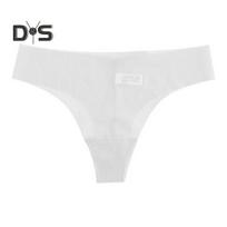 Women Panties Low Waist Ultrathin Solid Color Breathable Mesh Stretchy Soft Anti septic Moisture wicking Lady Underpants Briefs balta
