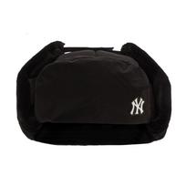 MLB New York Yankees Poliesterio Traperio Kepurė Ausų Atvartų Kepurė Unisex Juoda Madinga 3AWMPC136-50BKS 59 juoda