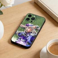Anime Jojos Bizarres Adventures Phone Case For iPhone 16,15,14,13,12,17,Pro Max,Plus Silicone Black Case iPhone16e