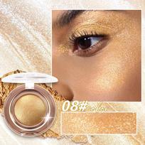 Highlighter Powder Pearlescent Sparkling Diamond Clear Single Eyeshadow Contour Under-Eye Brightening Powder 8