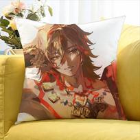 Honkai Star Rail Mydei Various Sizes Square Pillow Case For Car Home Bedchamber Decor Peach skin 18*18(CM)-1Pcs