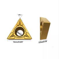 TCMT16T304 Inserts 10 Pack Carbide Inserts for Lathe Turning Tool Suitable for Various Processing Environments China Mainland