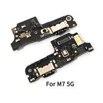 For Xiaomi Poco M7 / M7 Plus / M7 Pro USB Charging Board Dock Port Flex Cable Repair Parts For M7 5G black