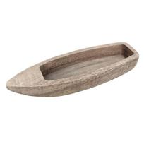 Natūralaus medžio žvejybos valties modelis Neužbaigtas valties modelis Papuošalai Darbastalio Svetainės As Shown