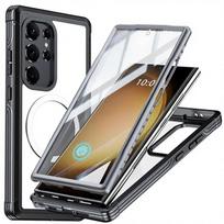 For Samsung Galaxy S25 Ultra Plus S23 Full 360 Magnet Protection Outdoor Waterproof Wireless Charge Case for Galaxy S24 Ultra Opp Bag&For Samsung S24 juoda