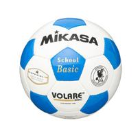 Mikasa Soccer Size Japan Football Association Official Ball Elementary School Recommended Internal (MIKASA) Ball, 4, (for Students), White/Blue,