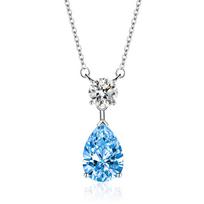 BELLA BOX Drop Shaped Necklace Multiple Colour Fashion Wedding Engagement Jewelry geltona