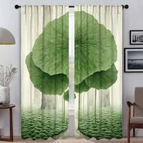 Momo Illustration Blackout Curtain for Room 2 Panel Kitchen Curtains Tulle for Bedroom Home Interior Curtains Shades Partition W50xH70cmx2pcs-CL