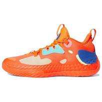 Adidas Harden Vol. 5 Futurenatural Saulės raudoni vyriški sportbačiai Oranžiniai Debesų baltumo Karališkai mėlyni H68684 40⅔