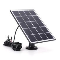 4W Solar Panel for Ring Doorbell IP65 Waterproof Solar Charger 360° Adjustable Wall Mount for Ring Video Doorbell 4/3/3 Plus/2 juoda